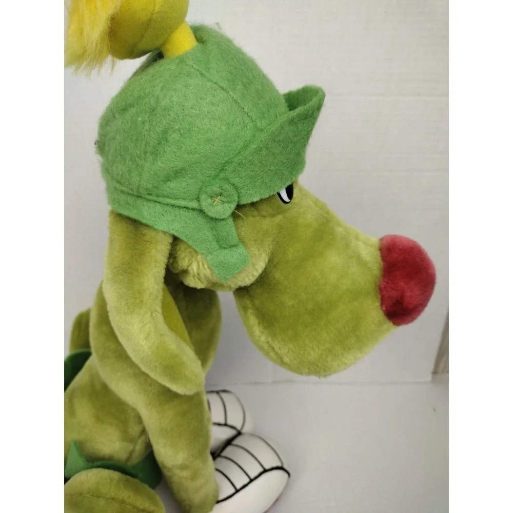 Vintage Marvin The Martian K9 Dog Stuffed Animal Plush Play By Play Ace 1998 LG